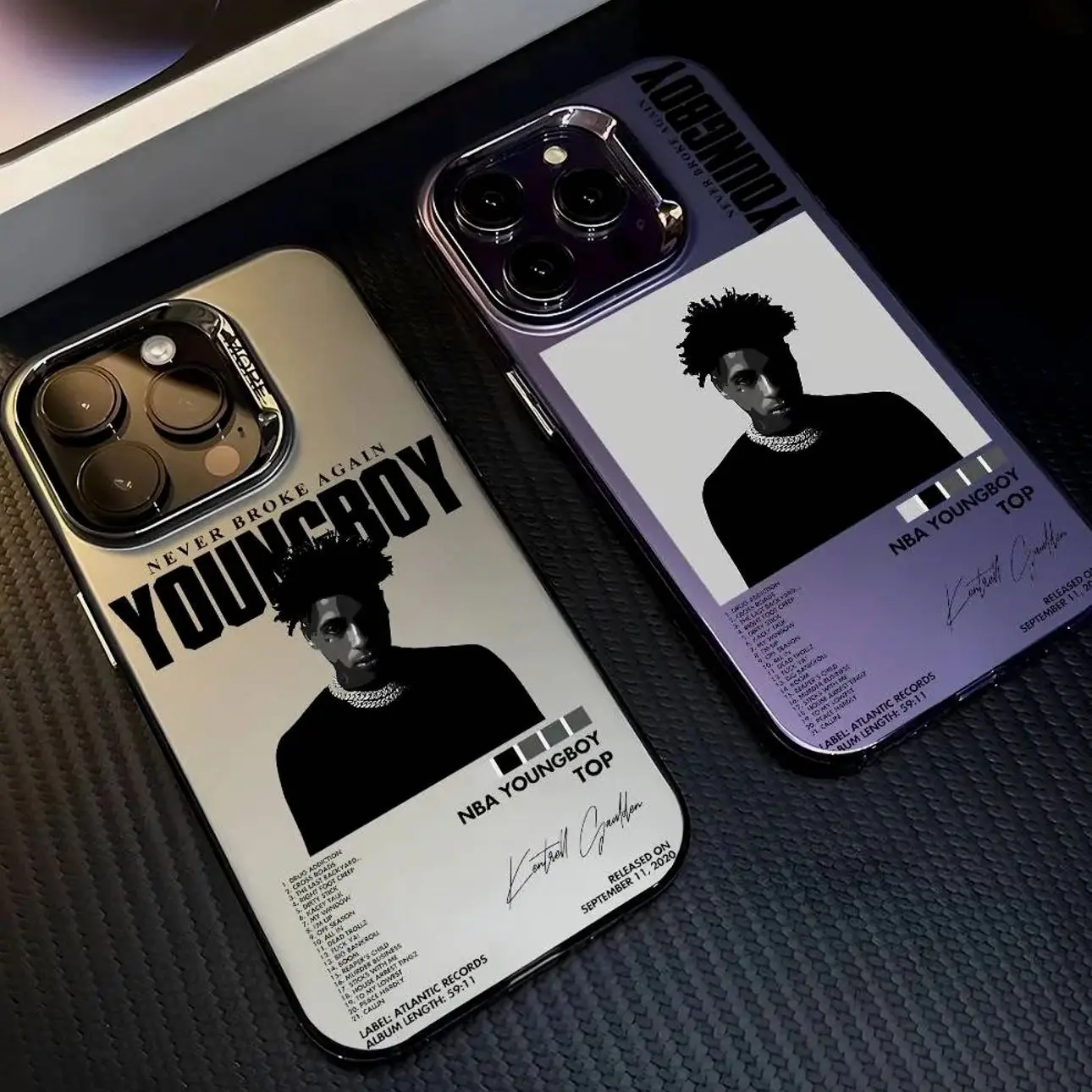 Rapper Y-YoungBoy Phone Case Compatible with iPhone 17, 16, 15, 14, 13, 12, 11, X & Galaxy.