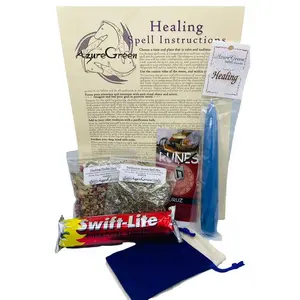 Healing Ritual Kit — Guided Home Wellness &amp; Reflection Intention Set