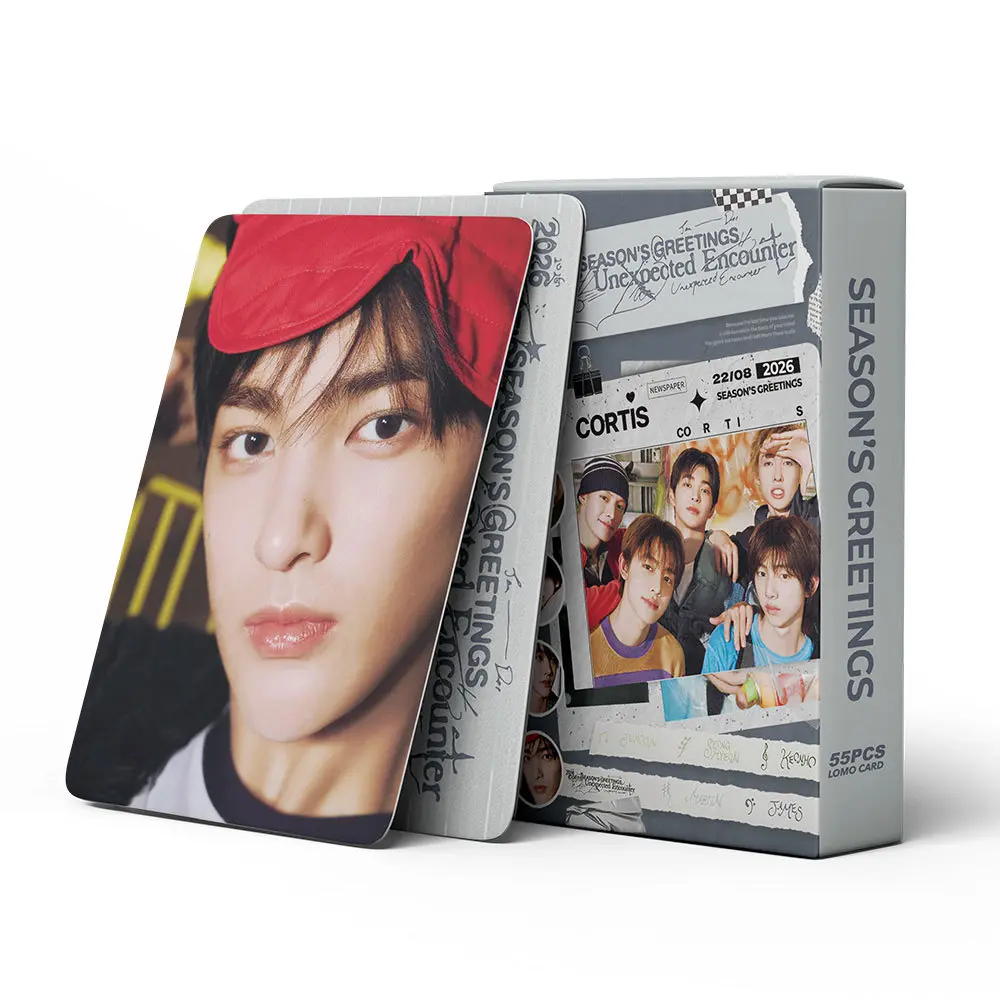 CORTIS 2026 New Photocards 55Pcs KPOP Idol Decorative Photo Cards Collection Merch Lomo Card Card Set