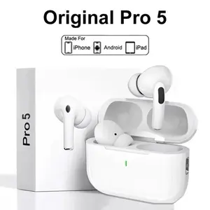 New Air Pro True Wireless Bluetooth Earbuds, HiFi Stereo Sound, Low Latency Noise Reduction In-Ear Headphones for iPhone Android Smartphones