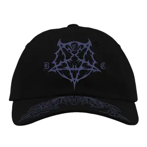 Purple Pentagram Logo Hat