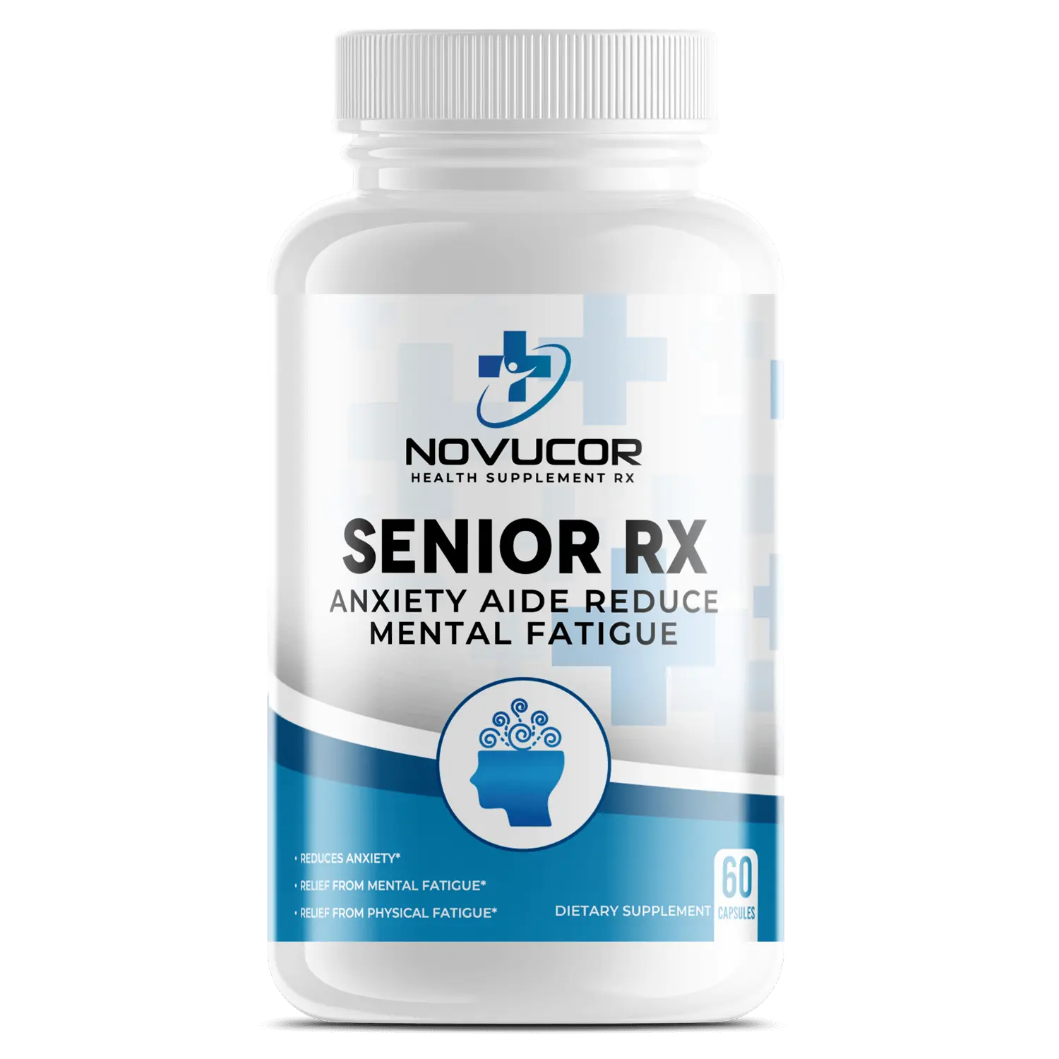 Anxiety Aid Formula Senior Series Dietary Supplement with Vitamin Nutrition and Mental Health Support - Fitness Healthcare Edible
