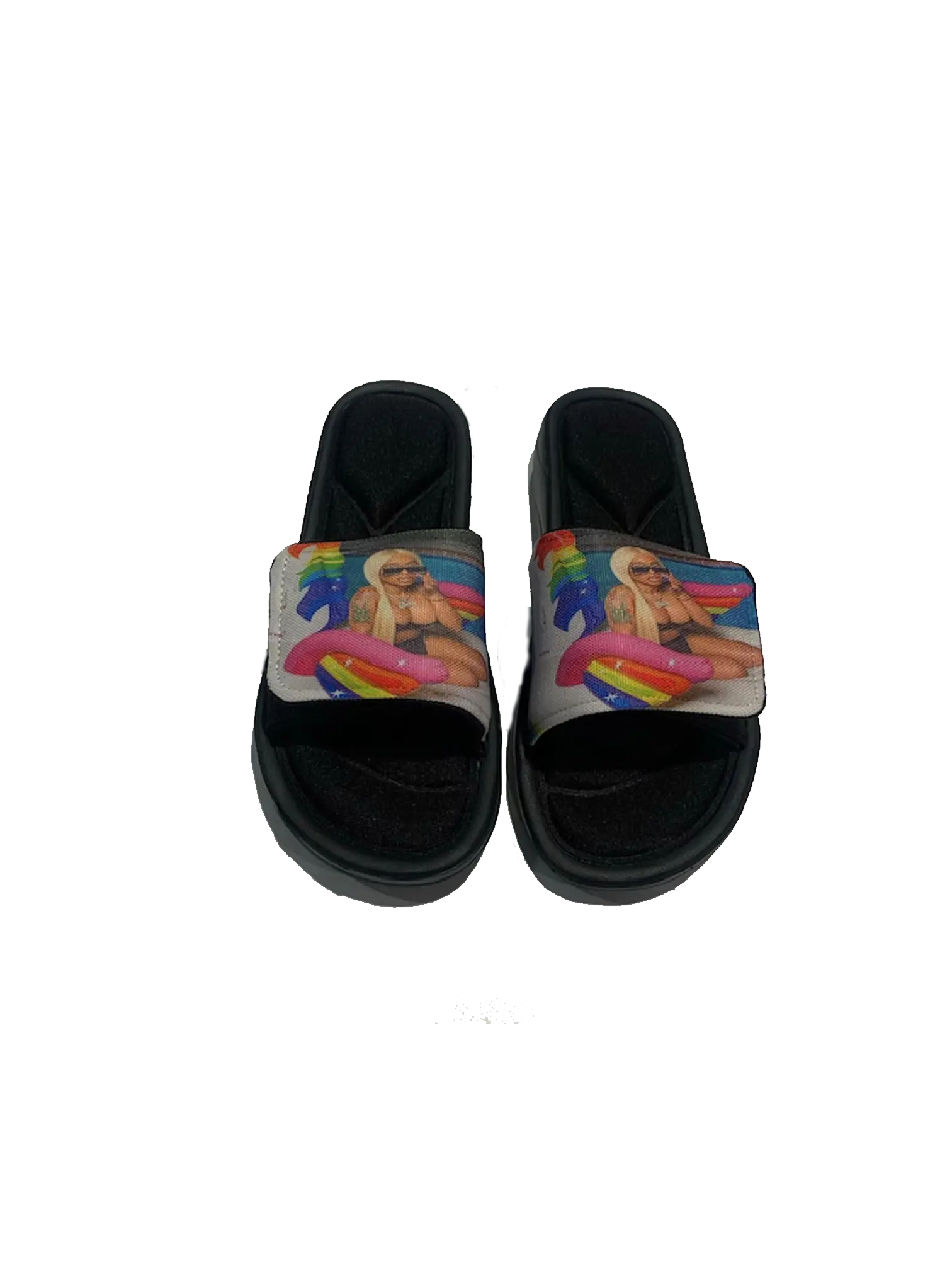 Custom Slide Sandals with Photos or Logos