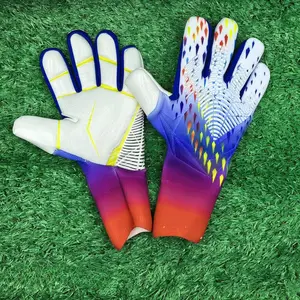 New Falcon Professional Goalkeeper Full Latex Football Gloves, Thickened World Cup Training, Soccer Training Equipment, Soccer Goalie Mitts, High-Quality Protection