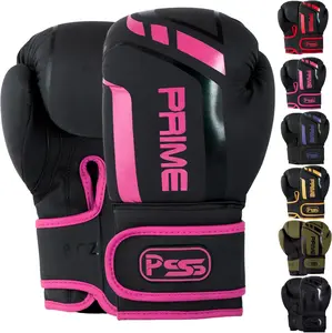 PSS PU Matt Leather Kids Boxing Gloves 4oz, 6oz, 8oz Punching bag MMA Muay Thai for Fighting, Aggressive & Kickboxing junior Sparring junior Training Gloves 1025