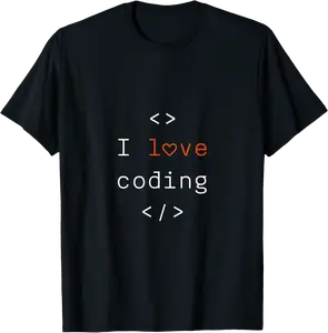 I Love Coding, Software Engineer T-Shirt - Rubencordov Shop 41B0BPH9TKHK