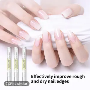 Nail Repair & Growth Oil Pen Set Nourishing Cuticle Oil for Strong Smooth Shiny Nails Natural Strengthener Hydrating Treatment Daily Care Travel Use Lightweight Non-Greasy Ingredients