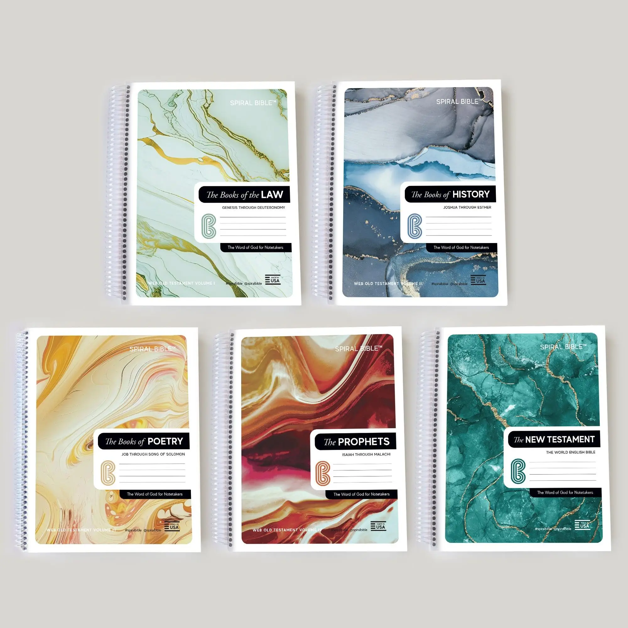 Spiral Bible™ - WEB - Complete Bible - Bundle