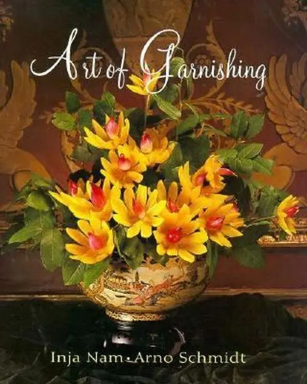 USED-Art of Garnishing by Inja Nam (Hardcover)