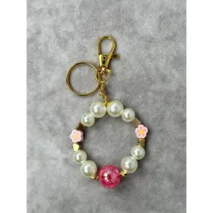 Beaded Bracelet Keychain | DIY Bag Charm