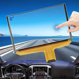 Upgraded DJ080PA-01A Digitizer Touch Screen Replacement, Fit Gmc Sierra Yukon Canyon 2014-2017 Chevy Silverado Tahoe Suburban Colorado Chevy Mylink 8-Inch Touchscreen Radio Navigation