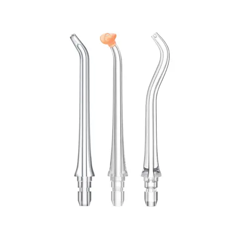 usmile Oral Irrigator Water Flosser Nozzles - Guidance Tip, Standard & Dual-Flow Tips (2/4-Pack) for Gums & Teeth, 2 Nozzles Option, Precise Flossing, Ideal for Everyday Mouth Cleaning (sohochic)