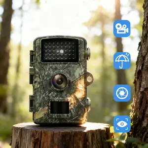 Trail Camera,Game Cameras with Night Vision Motion Activated Waterproof,2.0 inch Screen,Deer Camera,Hunting Camera for Farm/Garden/Ranch,Hunting Essentials,Gifts for Men