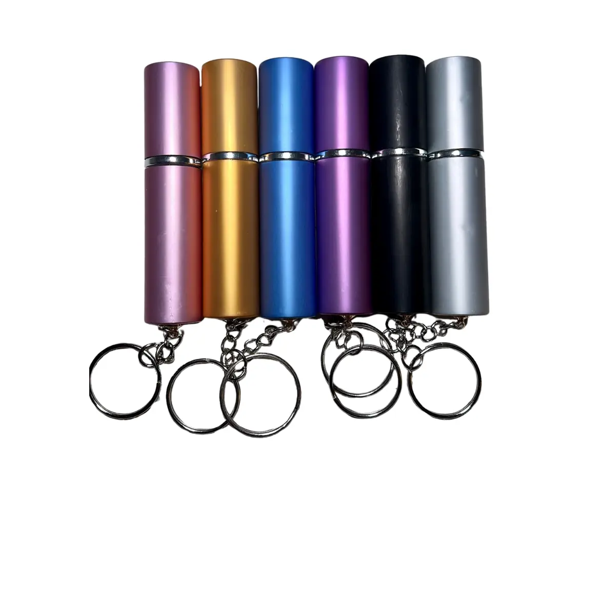 Bling travel perfume keychain