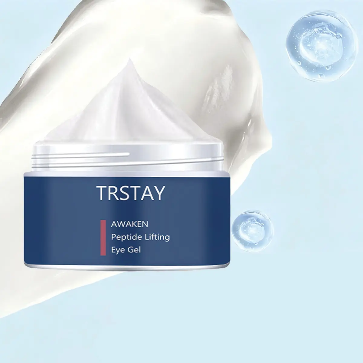 Trstay 5g-100g Men's Peptide Eye Cream, Gentle Hydrating Nourishing, Gentle Hydration, Non-Sticky, Suitable for All Skin Types, Daily Beauty Care Essential, Moisturizing Nourishing