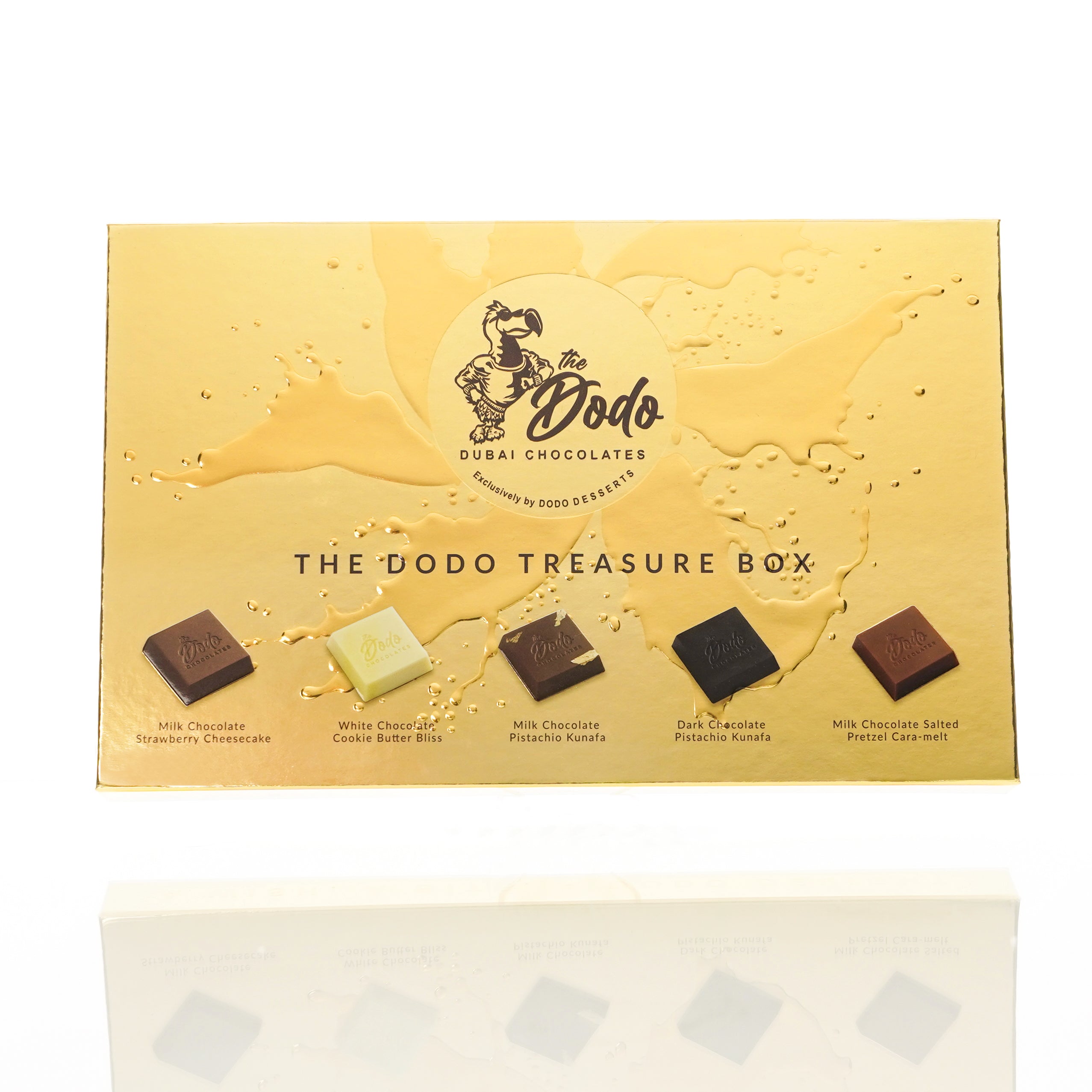 The Dodo Chocolates Golden Treasure Assortment Box