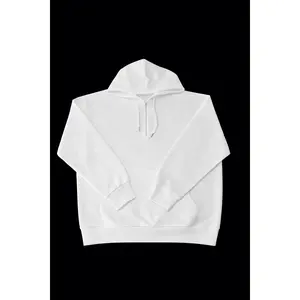 White Quarter-zip Hoodie