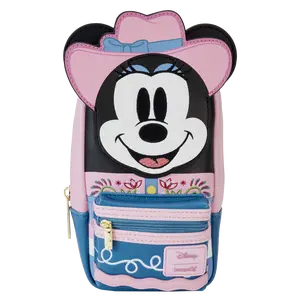 Western Minnie Mouse Cosplay Stationery Mini Backpack Pencil Case