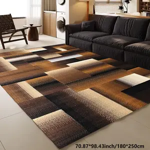 Fashion, modern and simple wind area carpet can be machine-washed. Home decoration sofa coffee table mat bedside mat dining table mat kitchen study home carpet mat, Home Decor Rugs