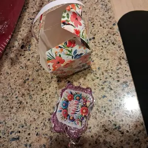 handmade resin key chain