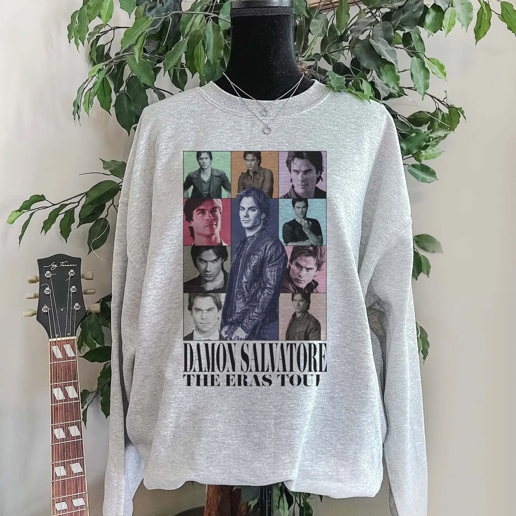Damon Salvatore Tour Shirt,Damon Brothers Shirt for Women, Vampire Merch for fans,Damon Brothers Lovers Shirt, Vintage Movie Shirt,Halloween Merch, Perfect Gift for Her