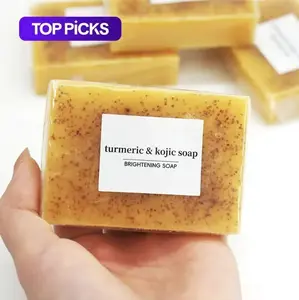 Turmeric and Kojic Acid Cleansing Soaps, NaturalExtract Soaps, Women's Care Soaps, Daily BodyCleansing Products, Gifts #TOP PICKS