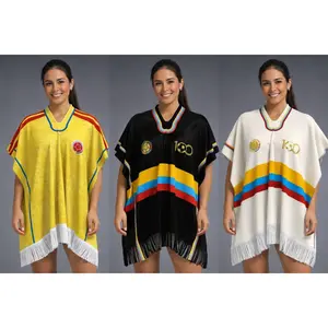Colombian Soccer Poncho – Tricolor Edition (Limited Design)