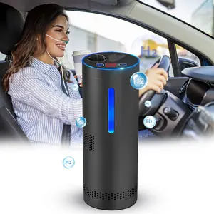 Portable Hydrogen and Oxygen Inhaler for Car Use & Home Use Energy Booster to Enhance Blood Oxygen Levels Ideal for Breathing Hydrogen Gas & Oxygen Gas  Healthcare Equipment