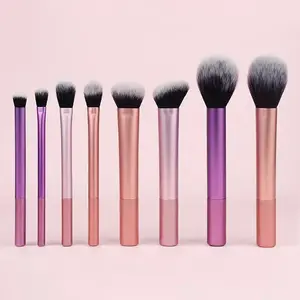 7/8PCS Makeup Brush Set – Soft Synthetic Hair Brushes for Foundation, Blush & Eyeshadow Makeup Tools