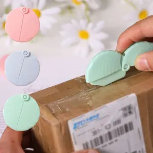 Mini Record Cutter, Manual Retractable Safety Ceramic Box Opener, Lightweight Multi-Purpose Knife for Home Use, Portable and Secure, Paper Cutters