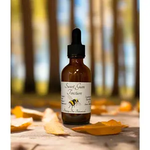 Sweetgum Tincture, Liquidambar Styraciflua, Herbal Extract, 1 oz. or 2 oz. Dropper Bottle