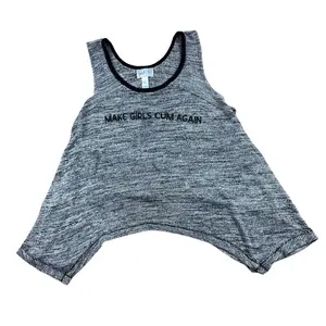 Relaxed Fit Draped Tank Top – Effortless Comfort & Streetwear Edge