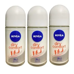 Nivea Dry Comfort 3 Pack Antiperspirant Deodorant 50mL Each Stick Body Care Skincare
