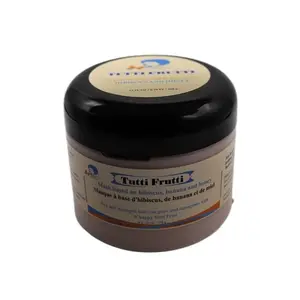 Tutti Frutti After Shampoo Mask with Hibiscus Banana & Honey to Restore Moisture & Reduce Breakage 12 oz Hair Care Product