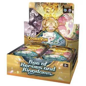 CookieRun TCG: Set 2: Age of Heroes and Kingdoms Booster Display