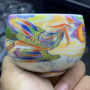 Master Jianzhan handcrafts tea cups