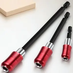Magnetic Drill Bit Extension Rod Set, 60/100/150mm Hex Shank Screwdriver Bit, Power Tool Accessories for Mechanical Repair Tool, Replaceable Screwdriver Bits