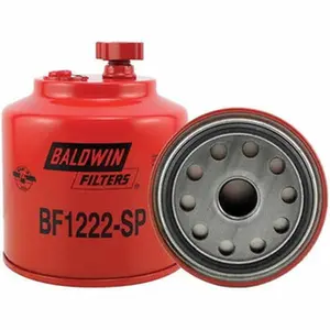 Baldwin Filters Automotive Fuel/Water Separator Element Caterpillar 3I1672, Ford E8TZ-9N184-A, Fram PS8132, GMC 25014578, Hastings FF1039SP, International , Wix 33617 BF1222-SP, 1222-Sp, Manufacturer Part #: Bf1222-Sp