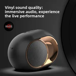 Music Mini Bluetooth Speaker Wireless Heavy Bass Card-Insertable Smart Speaker