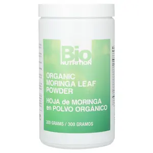 Bio Nutrition Organic Moringa Leaf Powder, 300 g