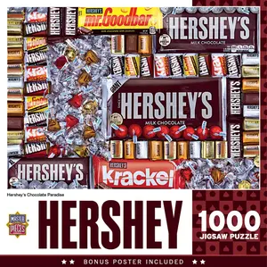 Hershey's Chocolate Paradise 1000 Piece Jigsaw Puzzle