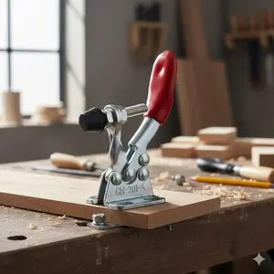 Heavy-Duty Quick Clamp Set for Woodworking & Metalworking - Premium Durable Tools to Enhance DIY Efficiency, Perfect for Home Renovation and Craft Projects. Ideal for Hobbyists and Professionals, Great Christmas Gift for Makers.