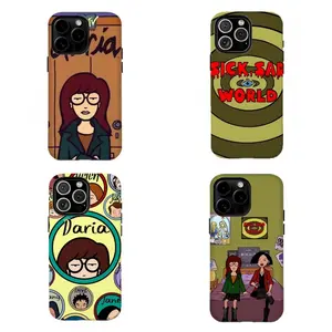 Daria Morgendorffer Phone Case |   90s Grunge Cartoon Aesthetic,Suitable for iPhone 17/16/15/14/13/12/11 Pro Max/Plusand Samsung Galaxy S23-25, shock-absorbing,Phone Case | Gift for him and her,Phone Accessories