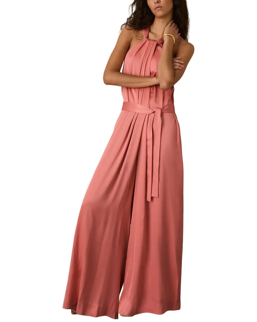 Reiss Rosin Draped Occasion Jumpsuit