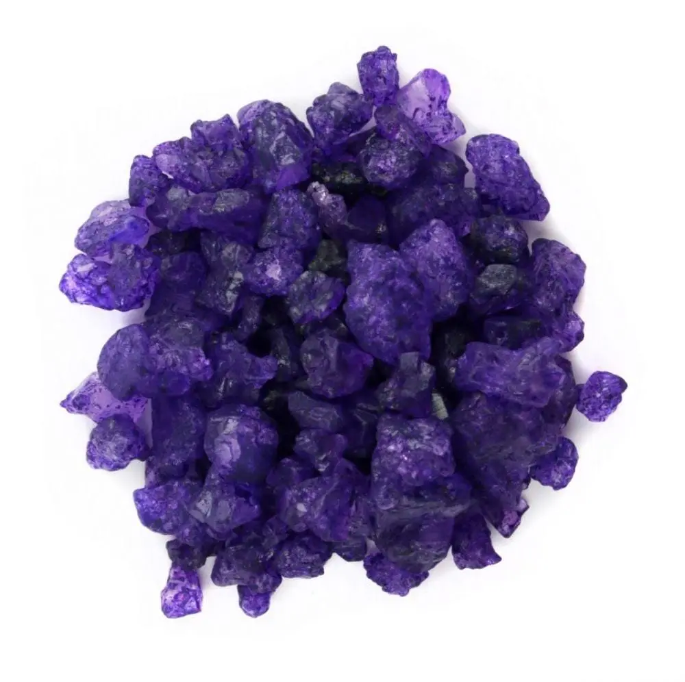 Rose's Rock Candy Crystals Bulk Grape Purple 5lb