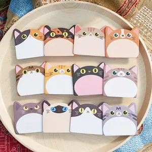 240 Sheets Cute Animal Theme Sticky Notes, Reusable Write-On Stickers for Office, Scrapbooking, DIY Decor, 12 Books X 20 Sheets Each