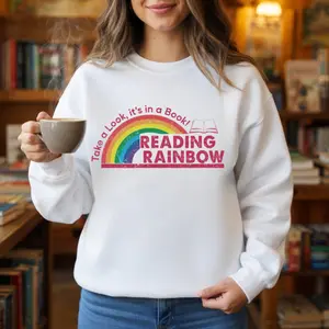Take a Look It's in a Book Shirt, Reading Rainbow Shirt, Book Lover Tee, Funny Bookish Shirt, Librarian Tee, Book Club Gift