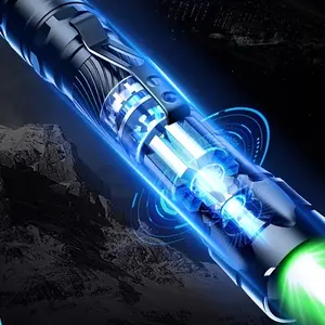 Green Laser Pointer With USB Charging Cable, Laser Pointer For Indoor Meetings, Tactical Green Laser Flashlight