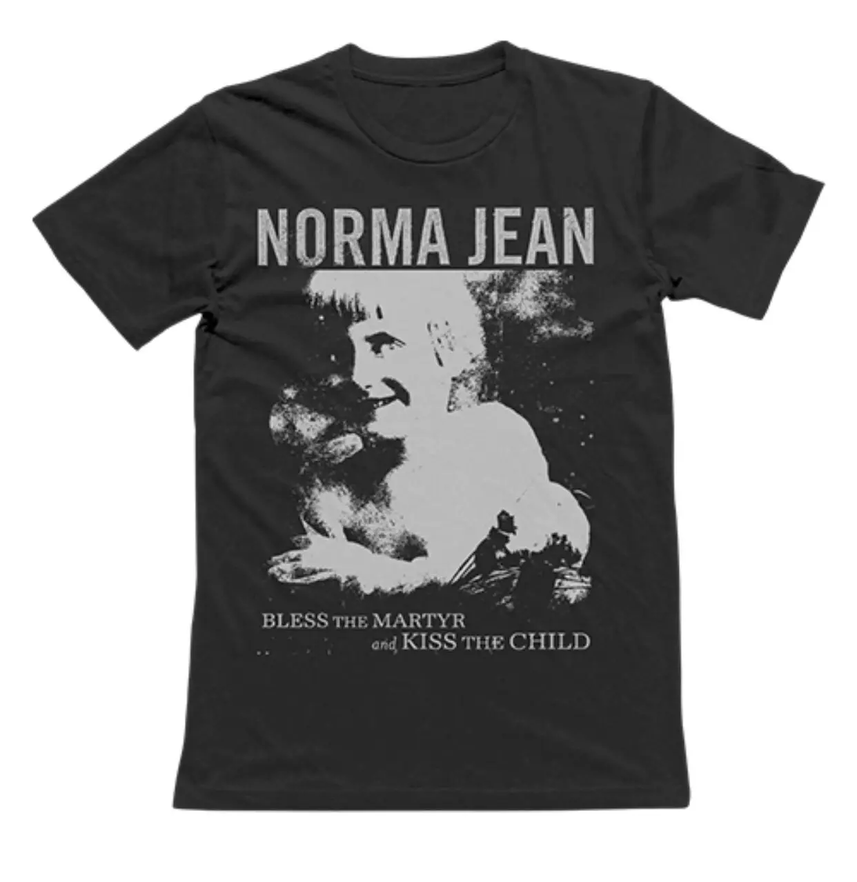 VTG Norma Jean Band World Tour Heavy Cotton Black T Shirt