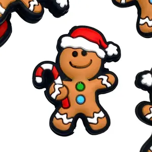 Do You Know The Muffin Man? Silicone Focal Beads | Christmas Gingerbread Man Craft DIY Supplies  Festive Decor